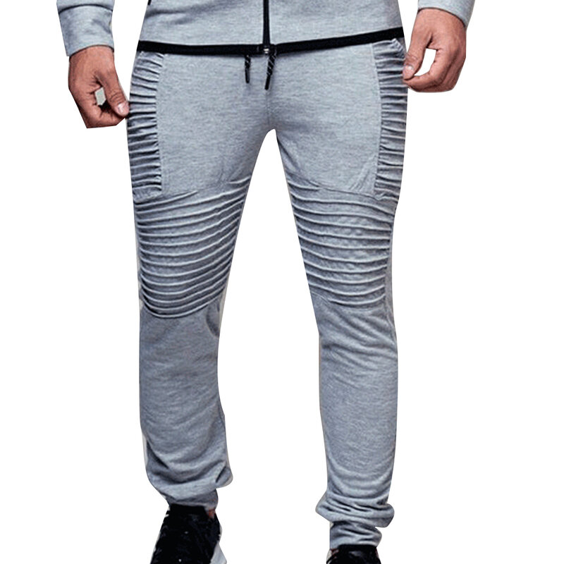 Pantalones de chándal para Hombre, pantalón táctico del Ejército, con cordón, cintura elástica, antiarrugas, M-4XL