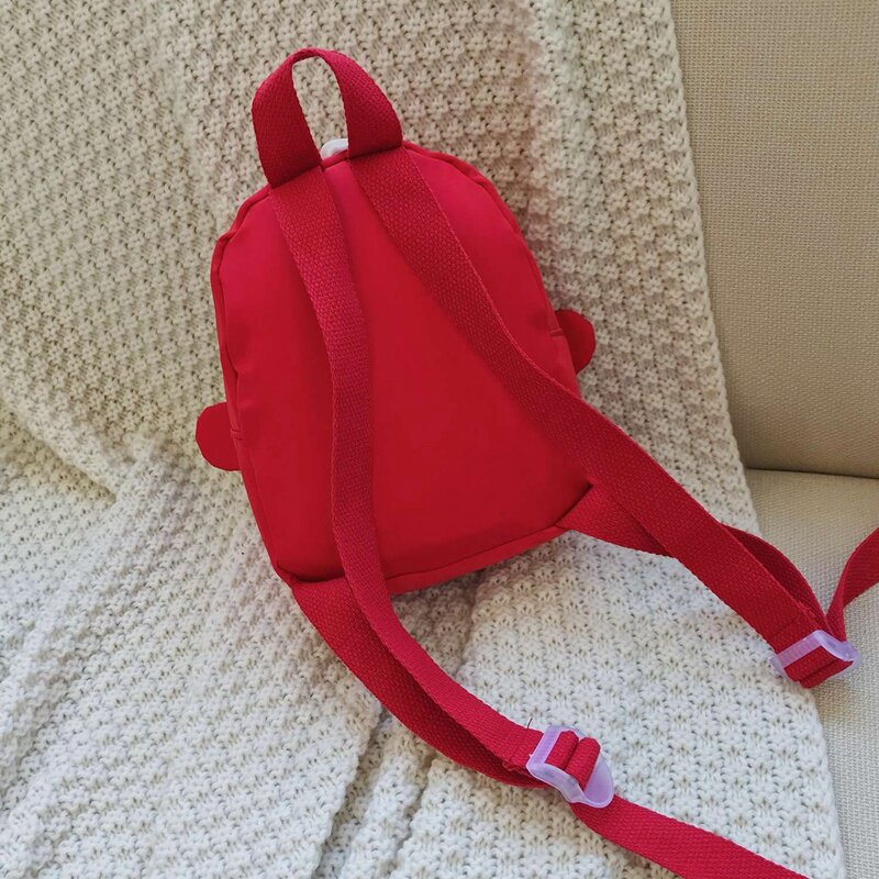2X Cute Kids Kindergarten School Bag 3D Cartoon Dinosaur Mini Backpack New Baby Boy Girl School Bag Red & Blue