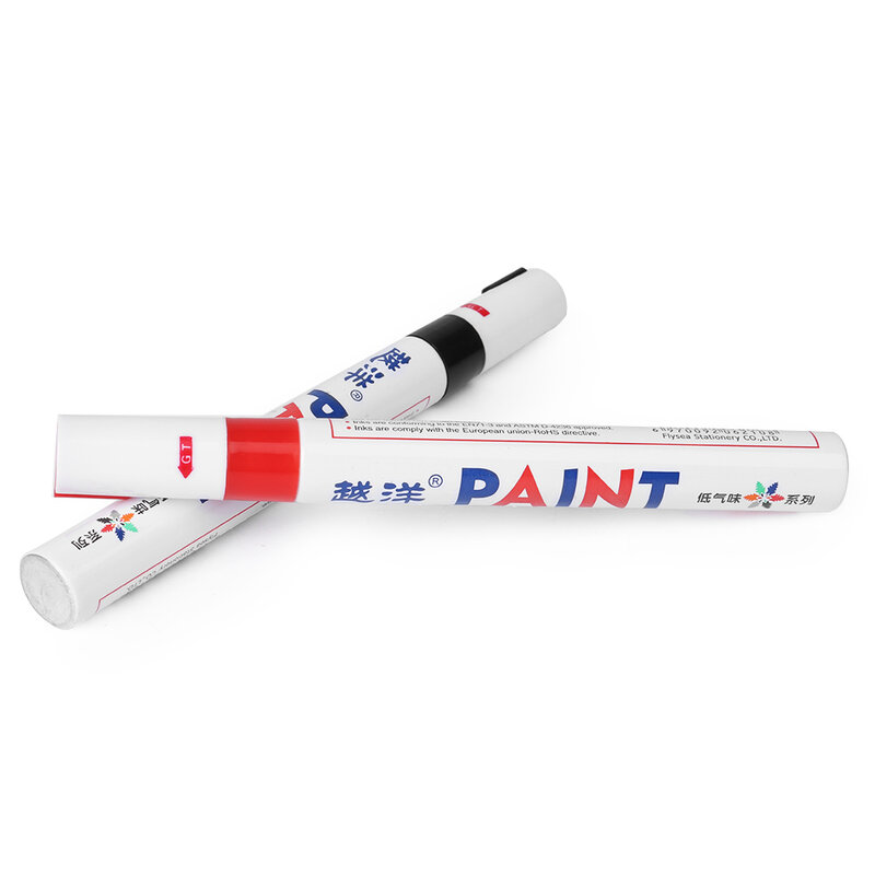 Rotuladores de pintura para neumático de coche, marcador permanente de pintura de Metal, goma, resistente al agua, 12 colores