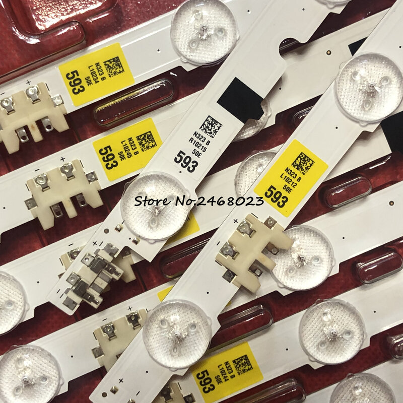 LED Strip for UE50F5000 UE50F5300 UE50F5500 UE50F6100 UE50F6200 UE50F6400 UE50F6800 UE50F5030 UE50F6350 2013SVS50F R7 L9