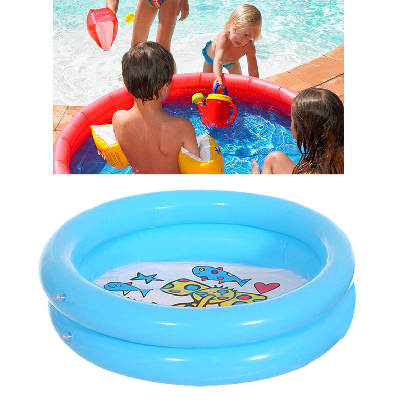 1pc 65x65cm bebê piscina criança verão crianças brinquedos de água banheira inflável redonda adorável animal impresso piscina