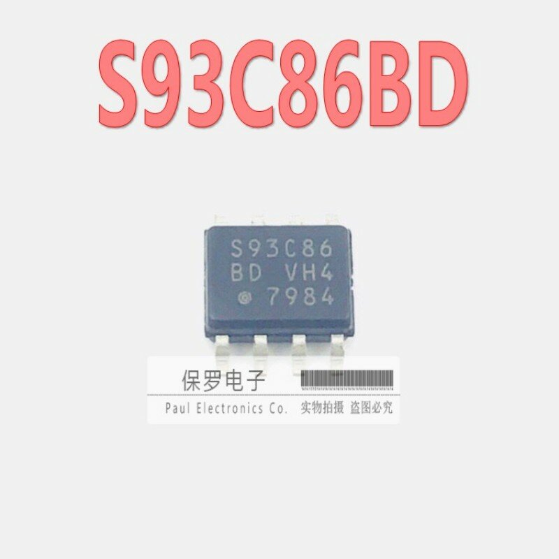 10 pz 100% originale e nuovo S-93C86BD4H-J8T2G di memoria S93C86BD SOP-8 disponibile