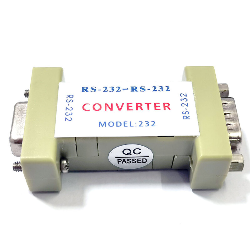Conversor fotoelétrico taidacent rs232 para rs232, isolador passivo com 3 fios, porta serial 232, fotoelétrico