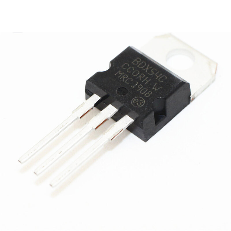 10 pçs/lote bdx54c 8a 100v to-220 silício pnp transistores de potência