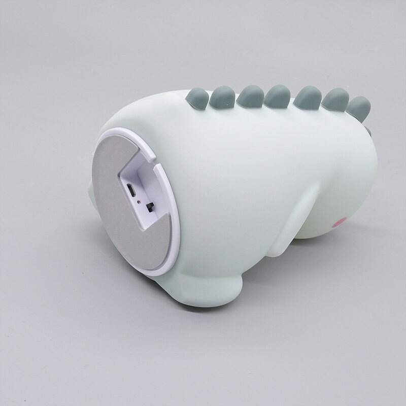 Baby Nachtlicht Mit Lade LED Dinosaurier Lampe Silikon USB Nacht Lichter Für kinder Zimmer Weihnachten Geschenk Sicher Toxischen freies