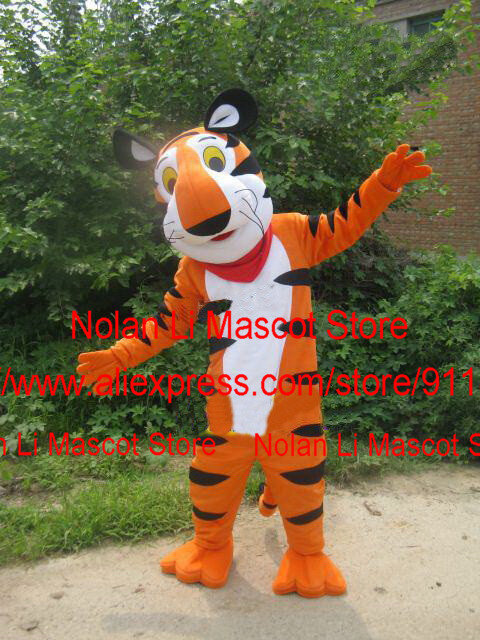 Casco in materiale EVA di alta qualità Tiger Mascot Costume Unisex Cartoon Suit Cosplay trucco festa di compleanno regalo di festa 407