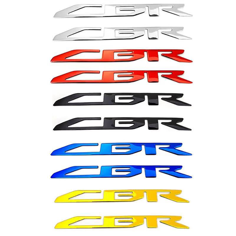Pegatina protectora para rueda de tanque de motocicleta, emblema 3D para Honda CBR650, CBR250, CBR400, CBR1000, CB400, CB500X, CB1000R