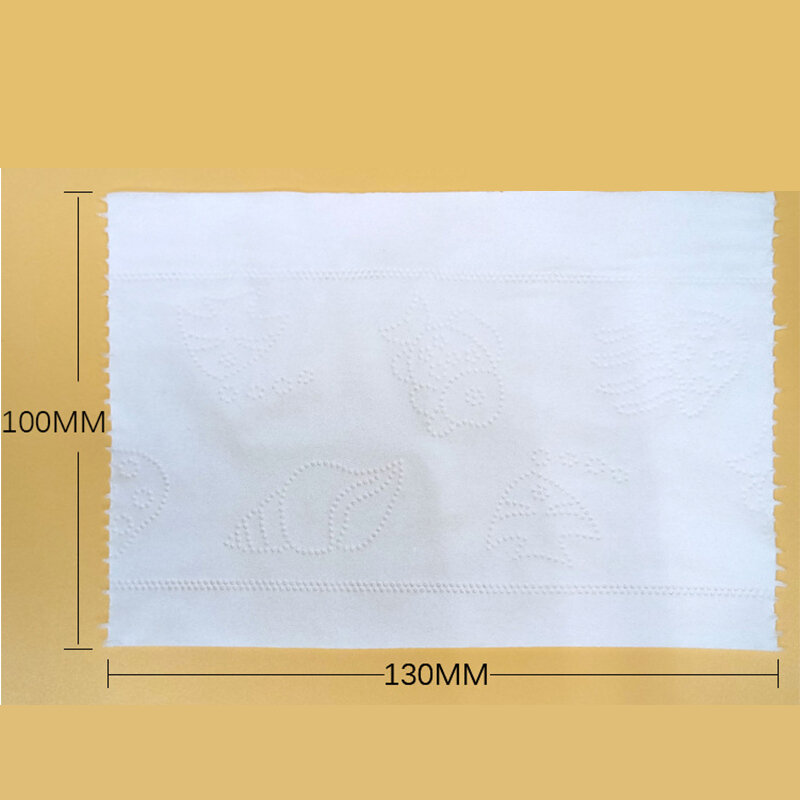 10 rolos/pces pacote de rolo de papel de tecido higiênico 4 tecidos de dobra toalhas de papel higiênico casa de banho cozinha accessorie papel sanitário