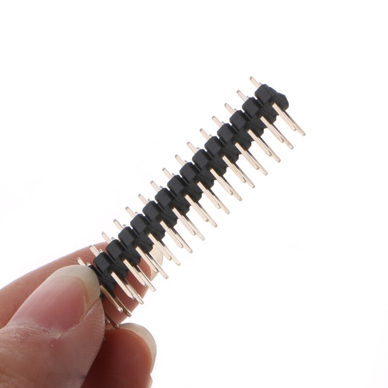 2.54mm 2x20 pinos break-away duplo macho cabeçalho pino para raspberry pi zero gpio