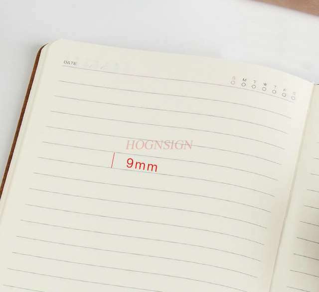Negócio simples notebook papelaria bloco de notas reunião trabalho grosso retro manual diário