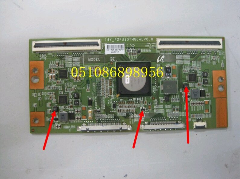 Zwei Typen mit oder ohne Chip t-con 14y-p2fu13tmgc4lv 0,0 Logik platine für/verbinden mit led55xt900x3du T-CON verbindungs karte