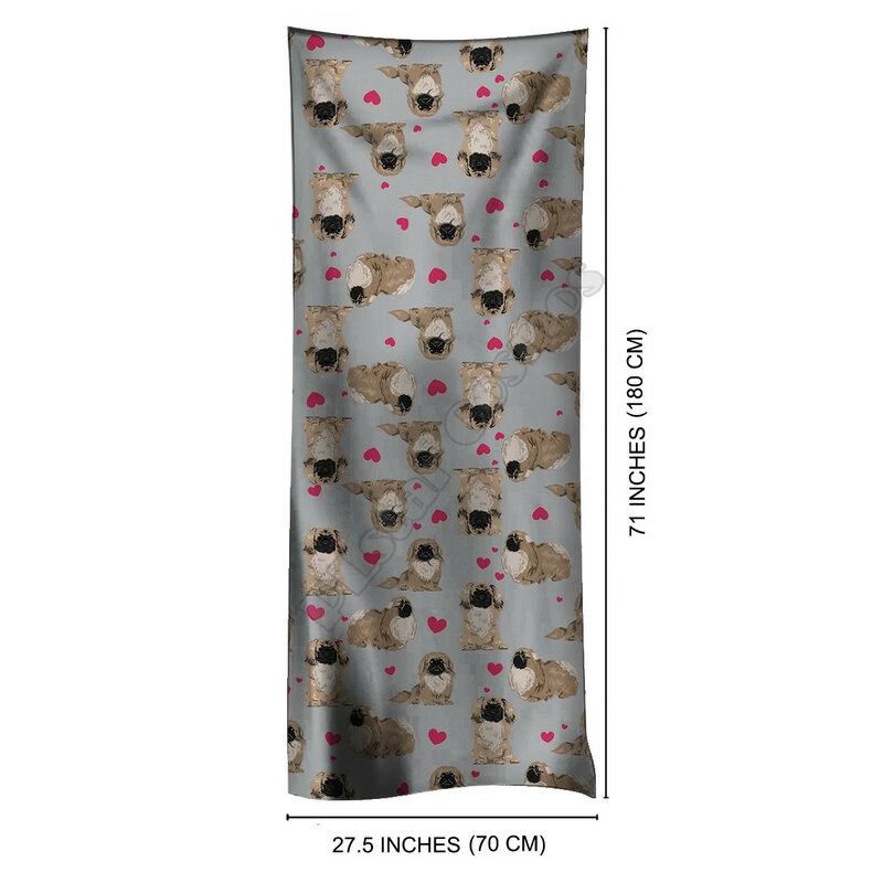 Sciarpa Pekingese carina sciarpa in Cashmere imitazione stampata in 3D autunno e inverno ispessimento sciarpa scialle cane divertente caldo 03