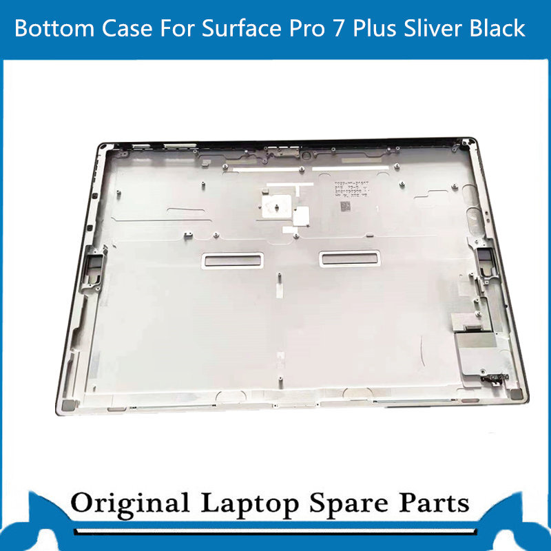 Substituição nova traseira caso para microsoft surface pro 7 + 7 plus preto com suporte