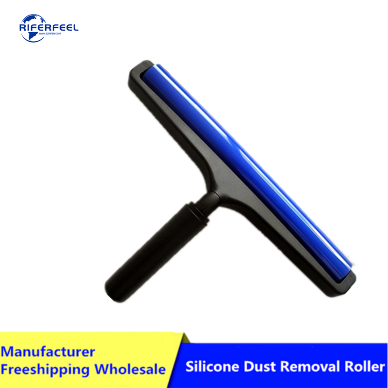 PCB อุตสาหกรรม LCD SMT กำจัดฝุ่นทำความสะอาดเครื่องมือห้องซิลิโคน Sticky Roller Anti-Static ซิลิโคน Tacky ลูกกลิ้งพลาสติก han