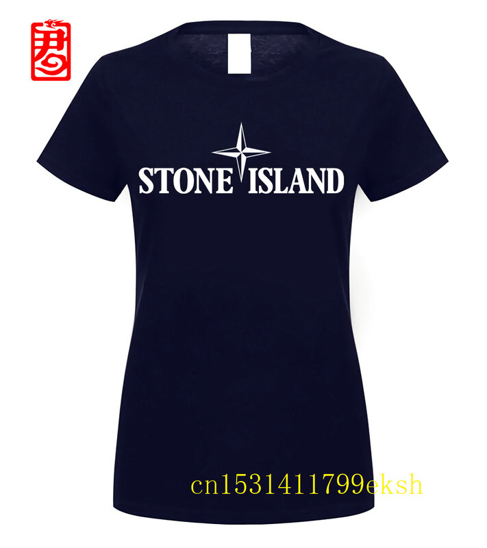 Camiseta de hombre de piedra negra S-3Xl, Camiseta de algodón, camiseta estampada con pantalla personalizada para hombre, camiseta de manga corta con cuello redondo, camiseta de isla