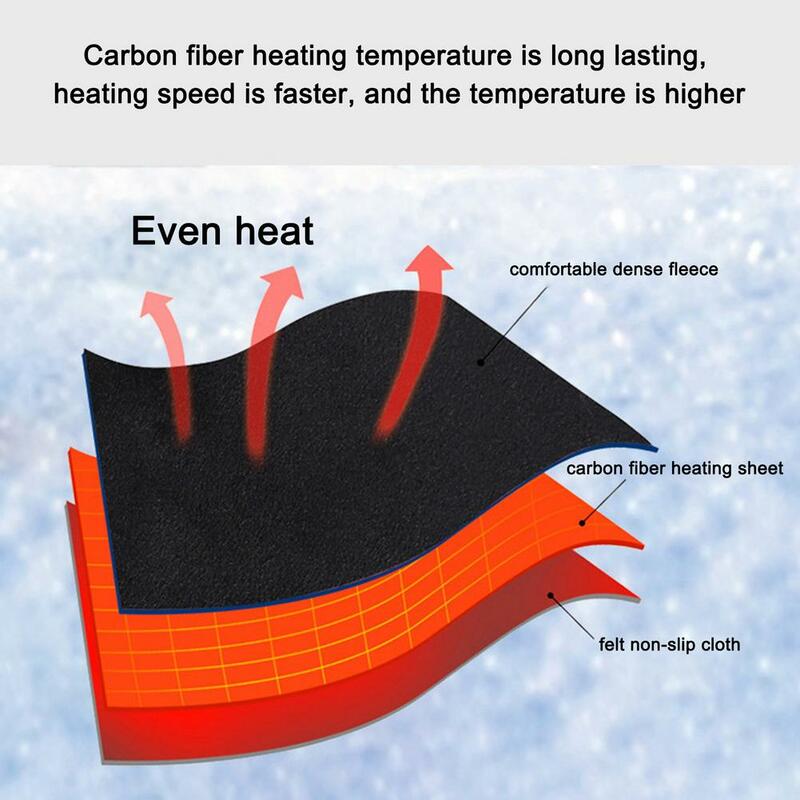 Verwarming Binnenzool Usb Opladen Verwarming Binnenzool Wasbare Elektrische Voet Warmer In Winter Binnenzool Warmer