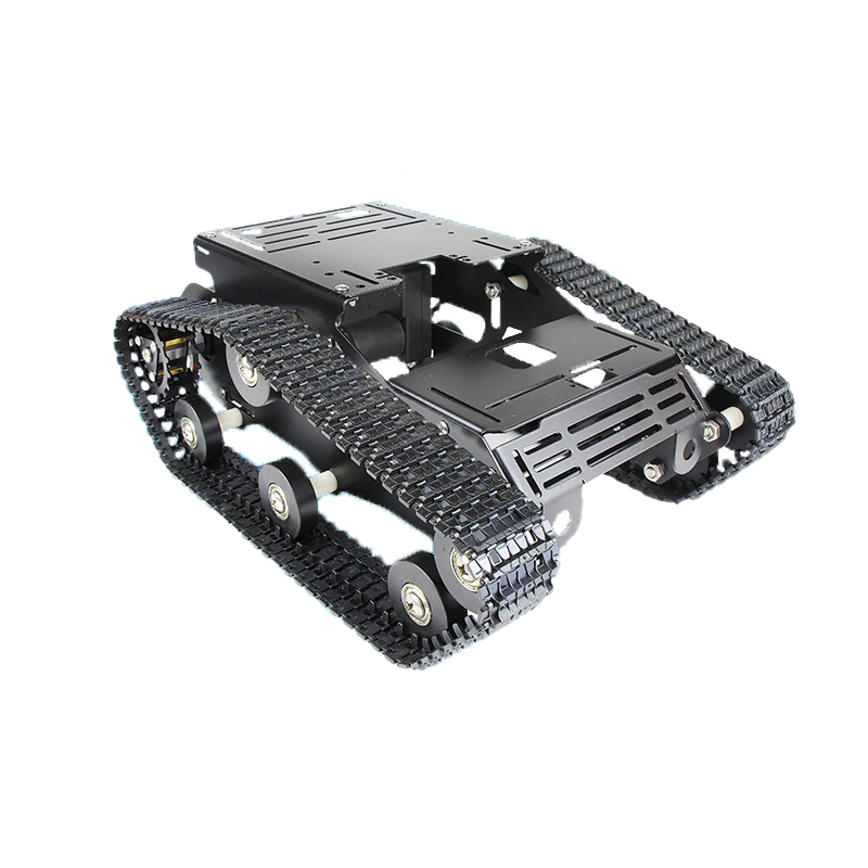 Economico 3KG carico cingolato Robot serbatoio telaio Caterpillar Smart Car Maker fai da te per Arduino Raspberry Pi Ros tecnologia di produzione
