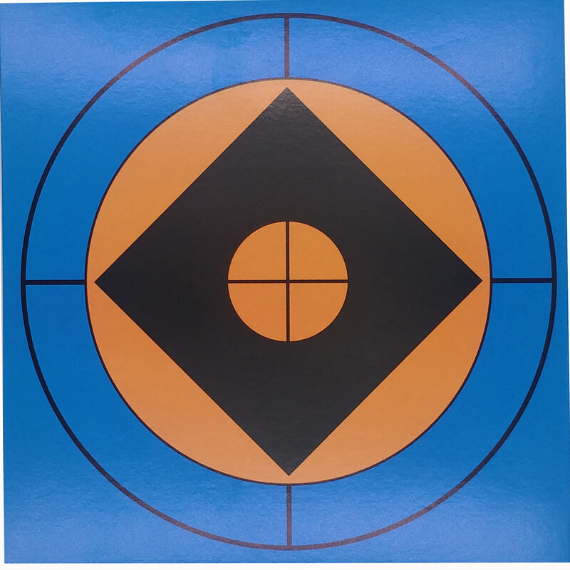 6.70 "X 6.70" / 17cmX17cm เป้าหมายกระดาษ20 Pcs,ปืนยิงเป้าหมายกีฬากลางแจ้ง,Airgun Shotgun BBs Shooting Practice