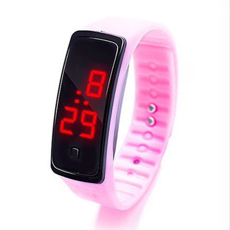 Mode Digitale Armbanduhr Multifunktionale Sport Armband Personalisierte Zubehör Große Geschenke für Jungen Mädchen LL @ 17