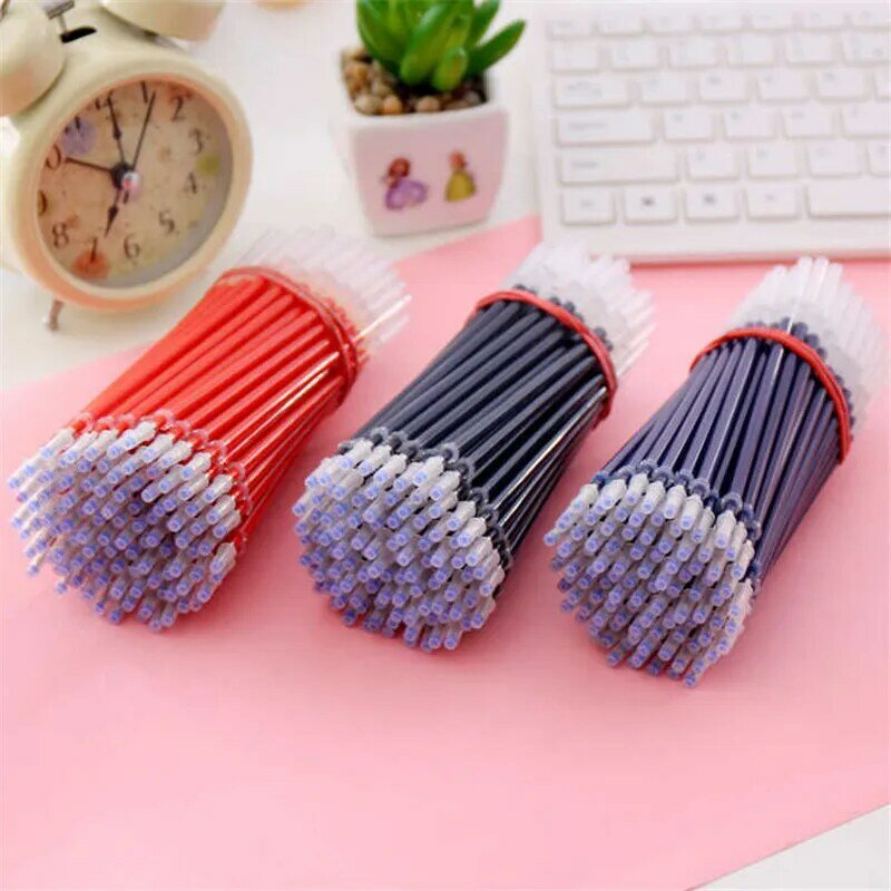 0.38mm 1pcs/bag Gel Pen Refill Office Signature Rods Red Blue Black Ink Refill Office School Stationery Writing Supplies