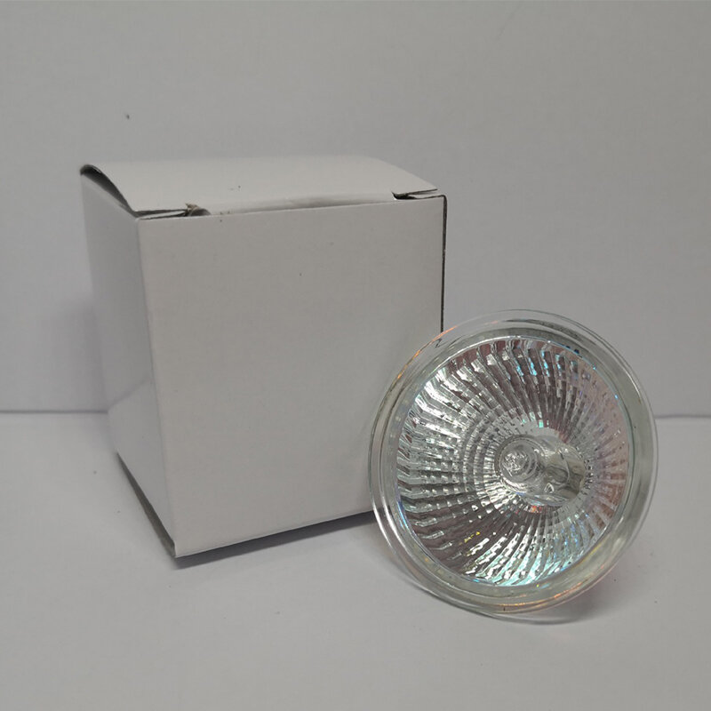HoneyFly 디밍 가능 MR16 할로겐 램프, 따뜻한 흰색 투명 유리, 실내 스포트라이트, 2700-3000K 할로겐 전구, 12V, 20W, 35W, 50W, 5 개