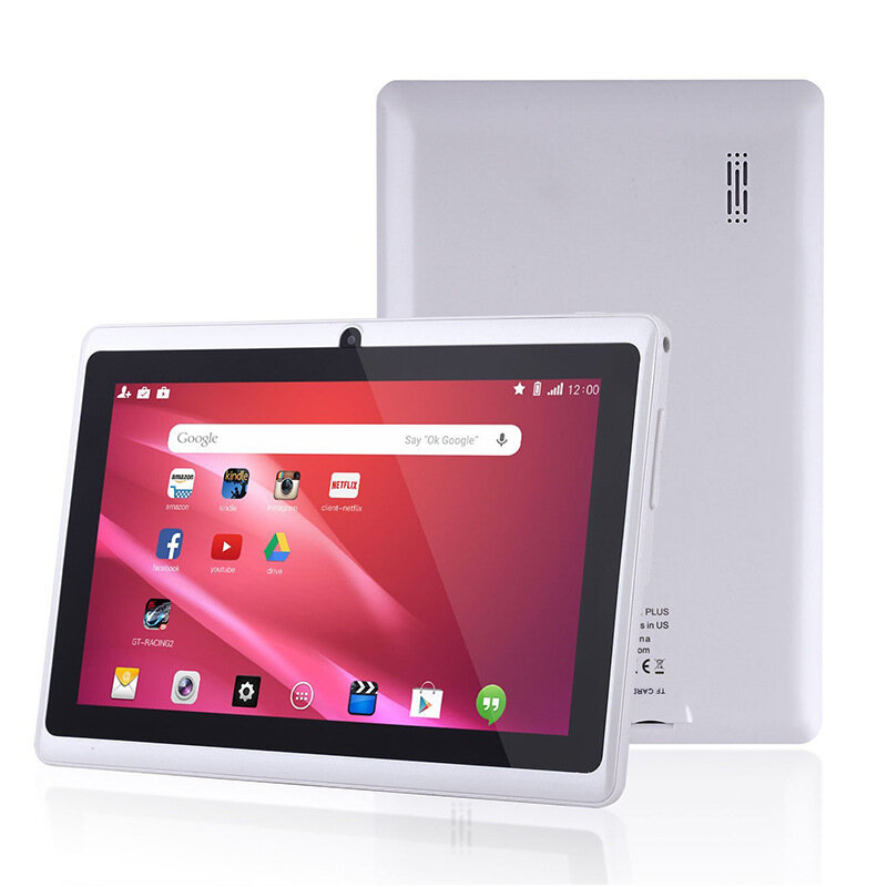 Tablet de 7 pulgadas para niños, Android Quad Core, cámara Dual, WiFi, juego educativo, regalo para niños y niñas
