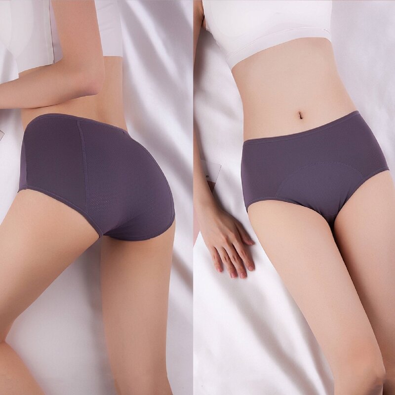 1 pçs grande plus size 6xl 7xl 8xl rosa período menstrual calcinha conforto malha calcinha feminina cuecas de cintura alta linge