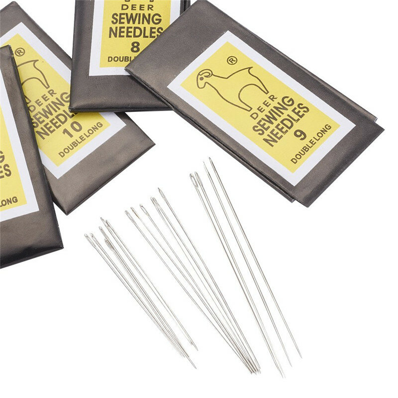 5-10 taschen Perlen Nadeln Werkzeuge für Schmuck DIY Machen Zubehör, ,40 ~ 55x0.45 ~ 0,7mm, loch: 0.3 ~ 0,5mm; über 25 teile/beutel