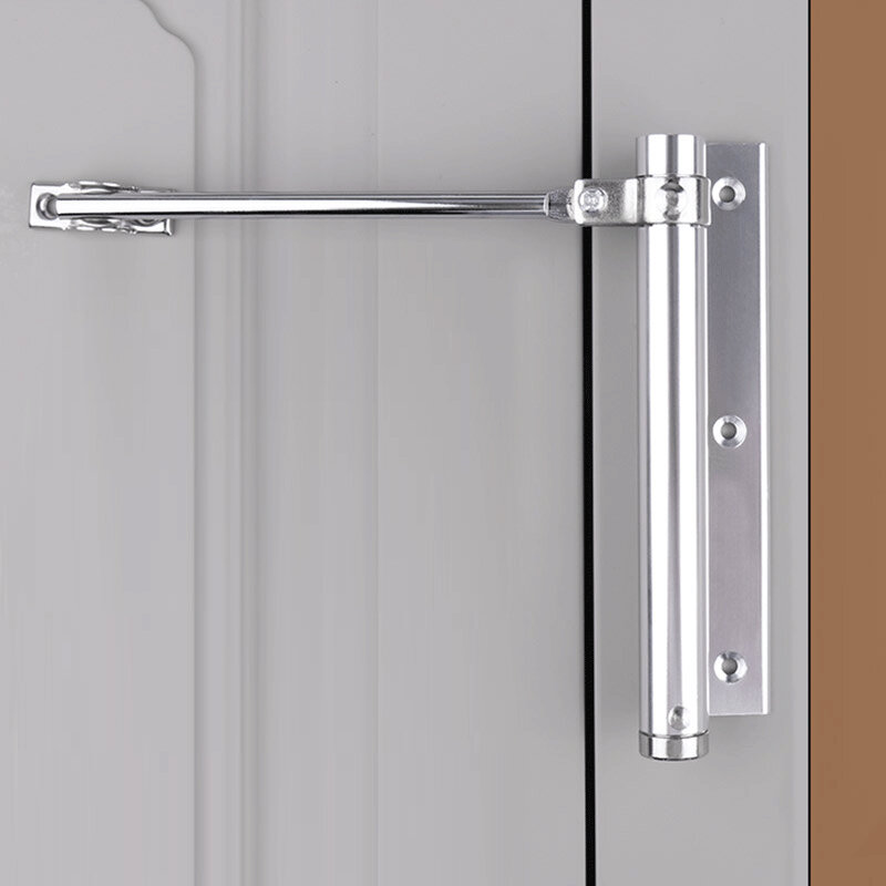 BETOCI Einstellbare Tür Automatische Näher Aluminium Legierung Automatische Tür Frühling Silber Ton Intensität, Geeignet Für Feuer Tür 40 kg
