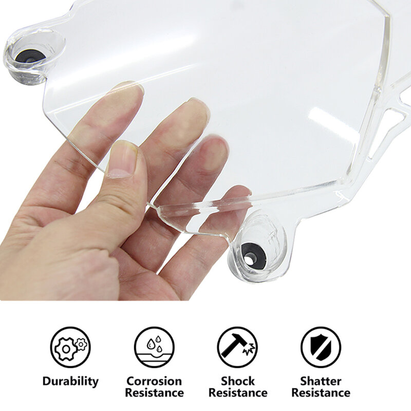 NEW Motorcycle Acrylic Headlight Protector Light Cover Protective Guard FOR Tiger 800 1200 XCX XRX Explorer 1215