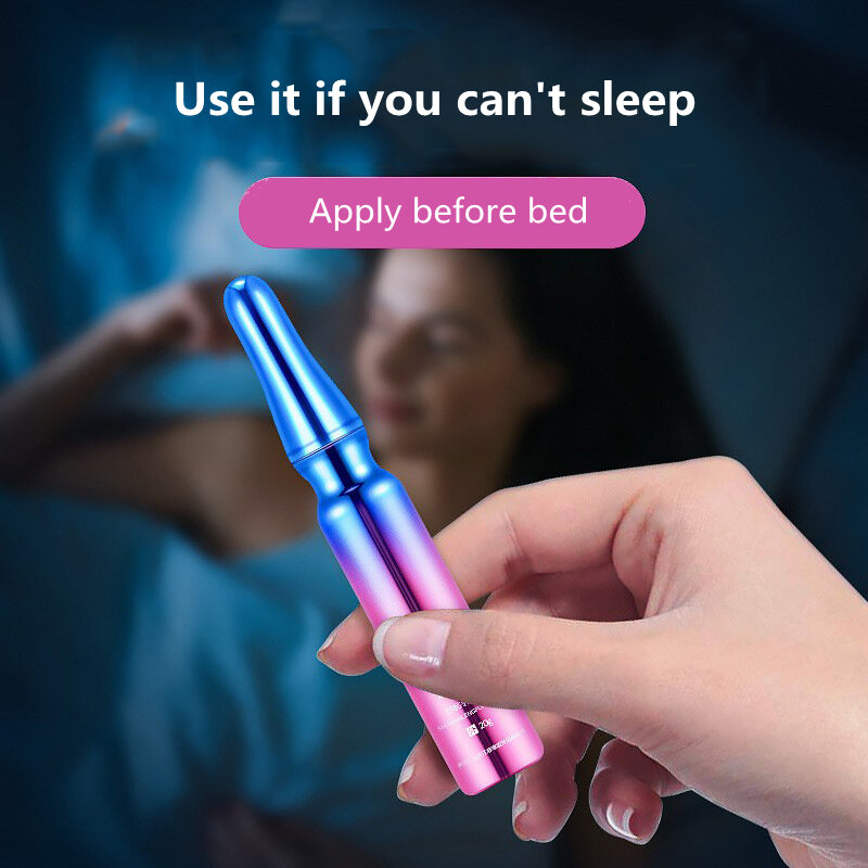 1 Buah/Boks Tongkat Gel Bantuan Tidur Memperbaiki Tidur Bangun Alami untuk Insomnia Ringan Hingga Berat Item Tidur Tertidur