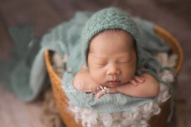 Neugeborenen Fotografie Requisiten Decke Hintergrund Baby Fotografie Studio Requisiten Baby Wraps Foto Schießen Zubehör Stoff