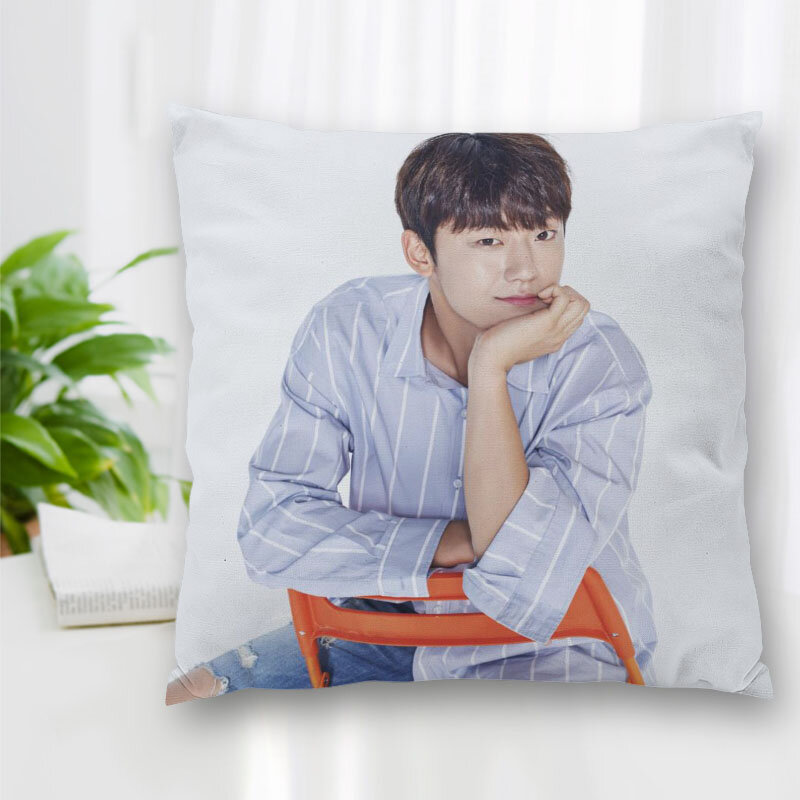 Funda de almohada personalizada de Actor Lee do-hyun, fundas de almohada decorativas de poliéster con cremallera, funda de almohada cuadrada de 40x40cm