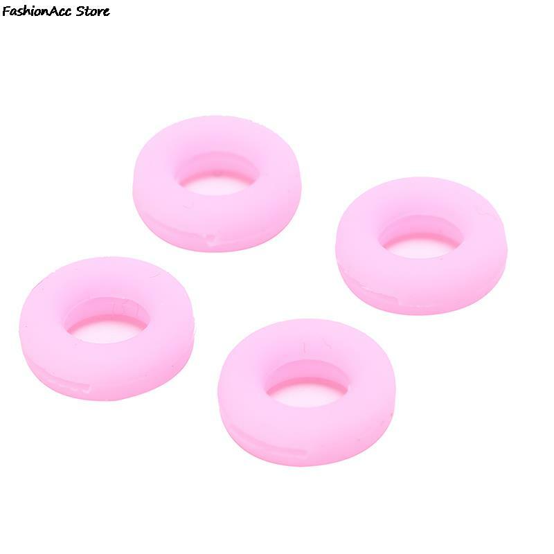 2 Pairs  Round Glasses Ear Hooks Anti Slip Silicone Grips Eyeglasses Sports Temple Tips
