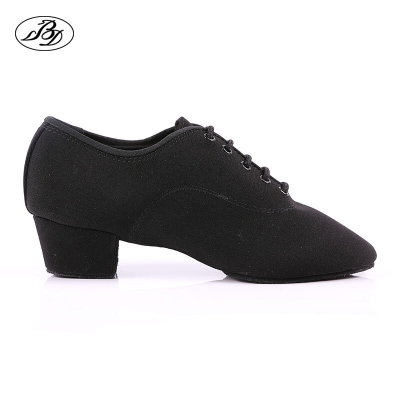 Обувь для танцев BD для мальчиков, стандартная обувь для латинских танцев, танцевальная обувь, парусиновая обувь с разрезом, детская танцевальная обувь, мягкая