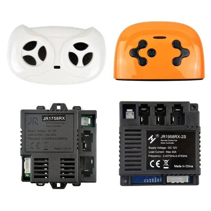 Controlador remoto de vehículo eléctrico para niños, controlador de receptor de coche para niños, accesorios de placa base JR1758RX, JR1858