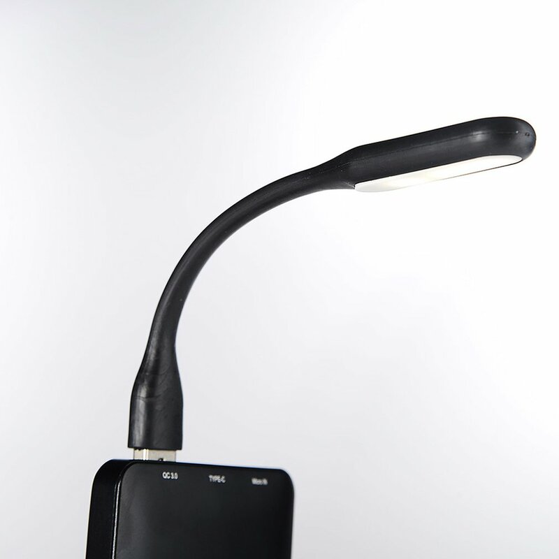 Lampka LED do czytania lampka USB lampka do czytania Mini przenośny USB Led przenośny lekki powerbank przenośny notatnik USB lampki nocne