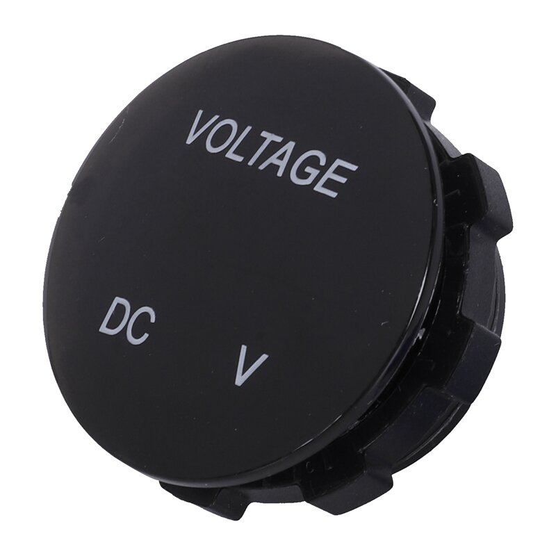 12V-24V DC Voltmeter Auto Monitor Motorrad LED Rot Wasserdicht Voltmeter