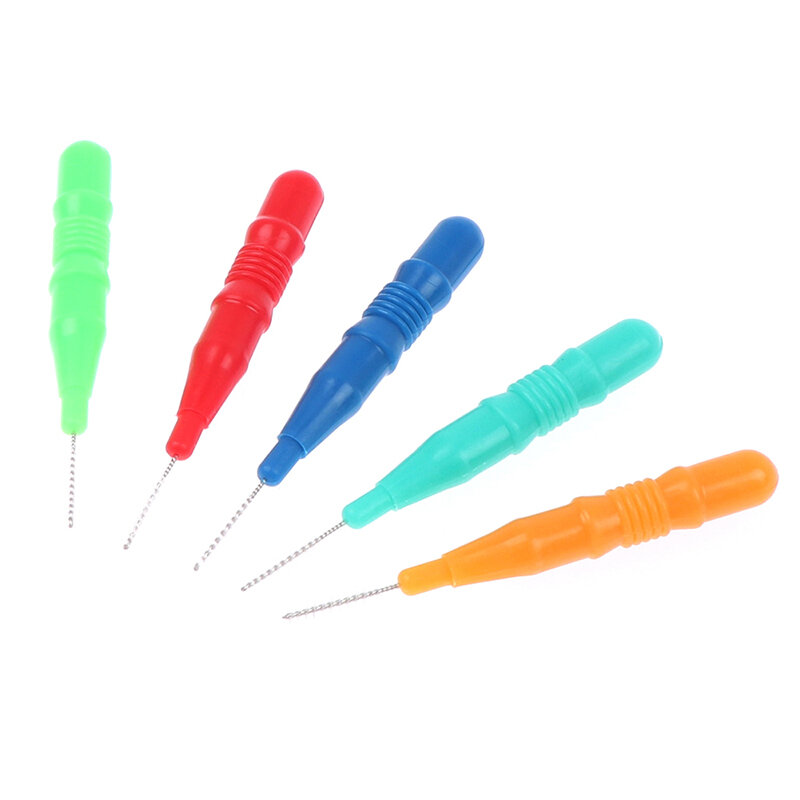 8/10/50pcs Tooth Floss Oral Hygiene Dental Floss Soft Plastic Interdental Brush Toothpick Healthy For Teeth Cleaning Oral Care