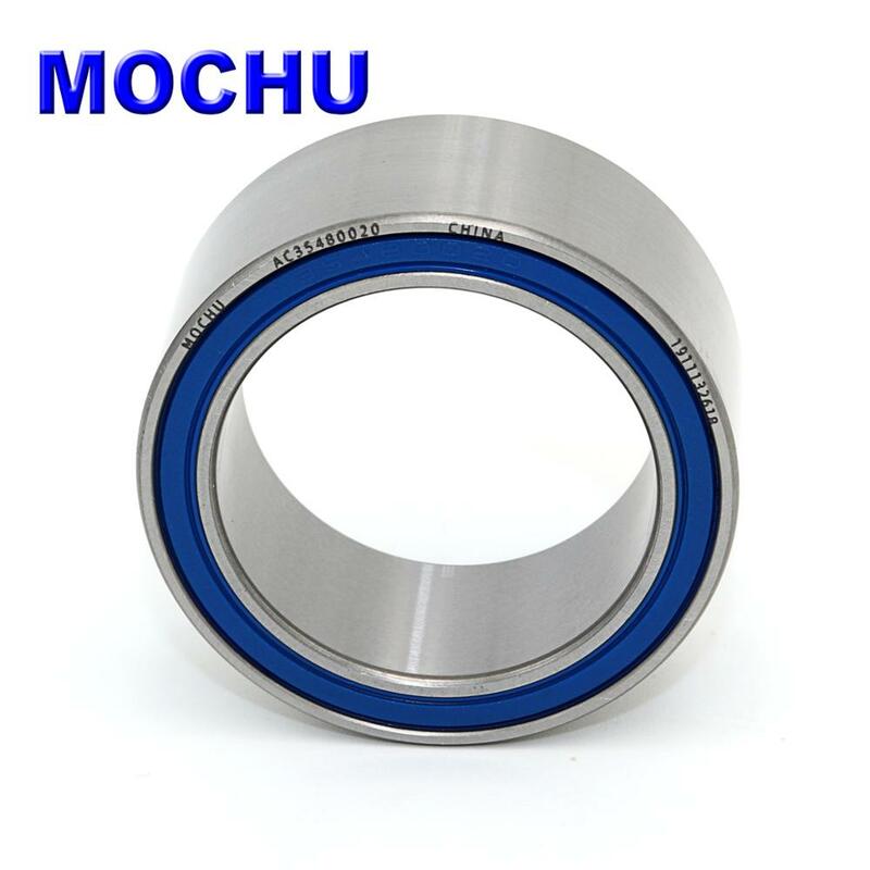MOCHU-AC Rolamento de embreagem do compressor, rolamentos de esferas angulares do contato da Dobro-fileira, AC35480020, 35x48x20, 35BD4820DU, ACB35X48X20, 1PC