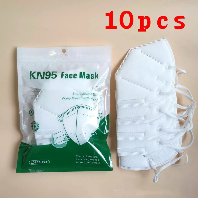 10 pièces protectionno anti masque filtre jetable masque CE visage réutilisable anti-poussière FDA masque filtre bouche tasses coton masques 4 couches visage