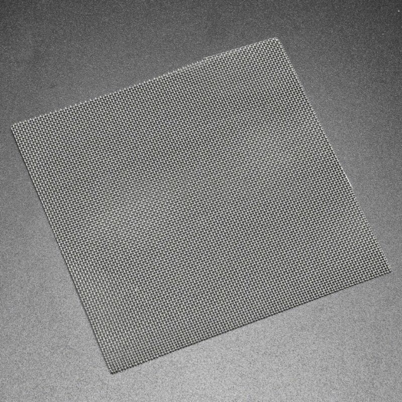1pcs30 malha trançada metal fio de alta qualidade aço inoxidável blindagem filtro placa 10x10cm