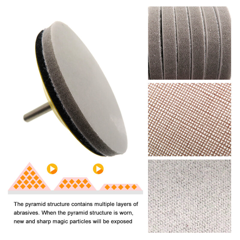 5inch 125mm Trizact Hookit Foam Disc Wet & Dry Spong Sandpaper Disc 320-8000 Grit Polishing Buffer Sanding Paper Abrasive Tools