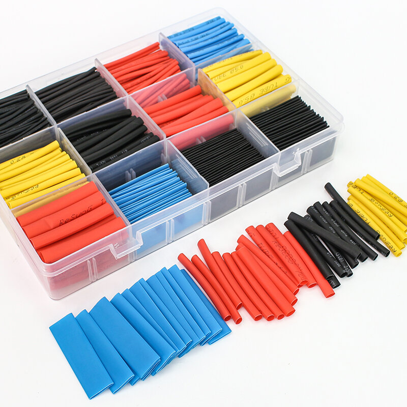 2：1 Thermoresistant Tube Heat Shrink Wrapping Kit Assorted Wire Cable sulation Sleeving 3:1 Thermoresistant Shrinking Tubing