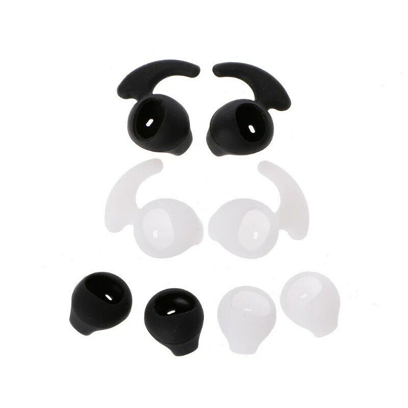 4 Pairs Silicone Eartip Earbud For Samsung S6/S7 Level U EO-BG920 Bluetooth Earphone