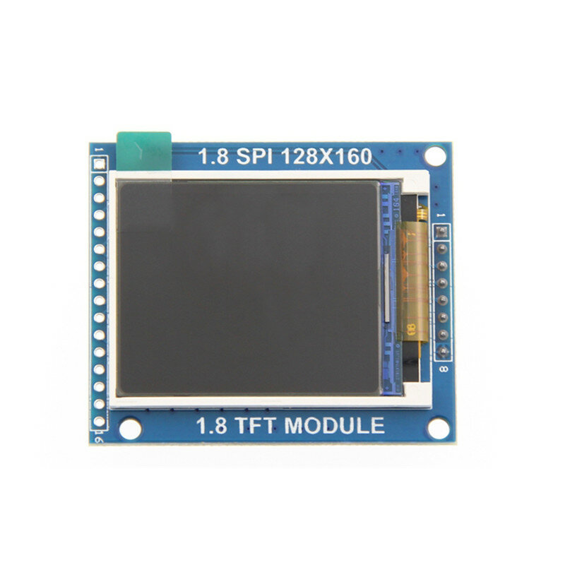Módulo TFT de 1,8 pulgadas, módulo de pantalla LCD con PCB, plano posterior, puerto serie SPI, solo 4 IO
