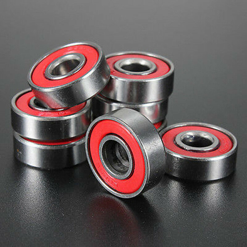 8x22x7mm Skateboard Bearing Ball Scooter Sealed Skateboard Steel ABEC-7 / ABEC-9 608 Anti-rust Parts Practical