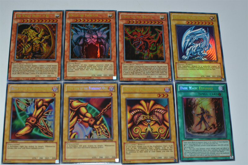 Yugioh 100 шт. набор, коробка, Голографическая карта, yu gi oh аниме, игра, коллекция карт, детские игрушки для мальчиков