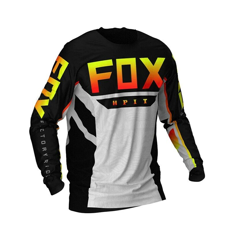 2020 männer der Downhill Trikots hpit fox Mountainbike MTB Shirts Offroad DH Motorrad Jersey Motocross Sportwear Kleidung FXR bike