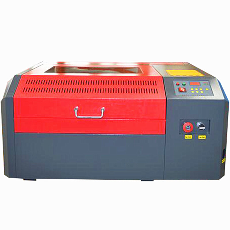 Venda quente 4040 co2 máquina de gravação a laser ruida fora de linha painel de controle diy mini 50w máquina de corte a laser coreldraw apoio